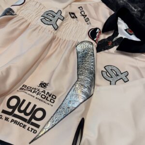 Shakiel Thompson Custom Boxing Kit made by Suzi Wong