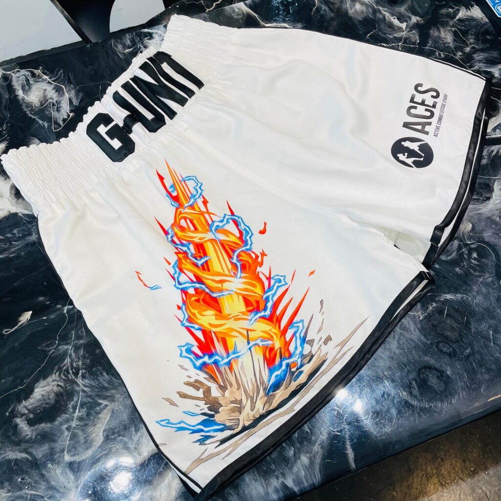 The Fighter Custom Boxing Kit made by Suzi Wong