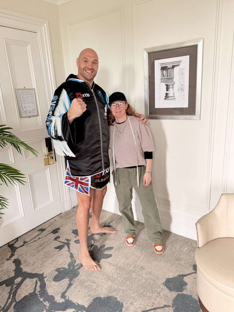 Melissa and Tyson Fury