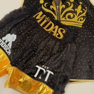 Tommy Fury MIDAS Boxing Shorts by Suzi Wong