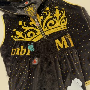 Tommy Fury Black Velvet and Gold Details