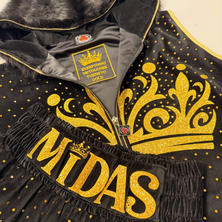 Tommy Fury Custom Boxing Kit made by Suzi Wong