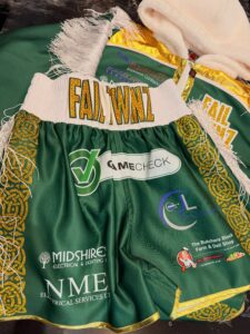 Ben Custom Boxing Kit made by Suzi Wong