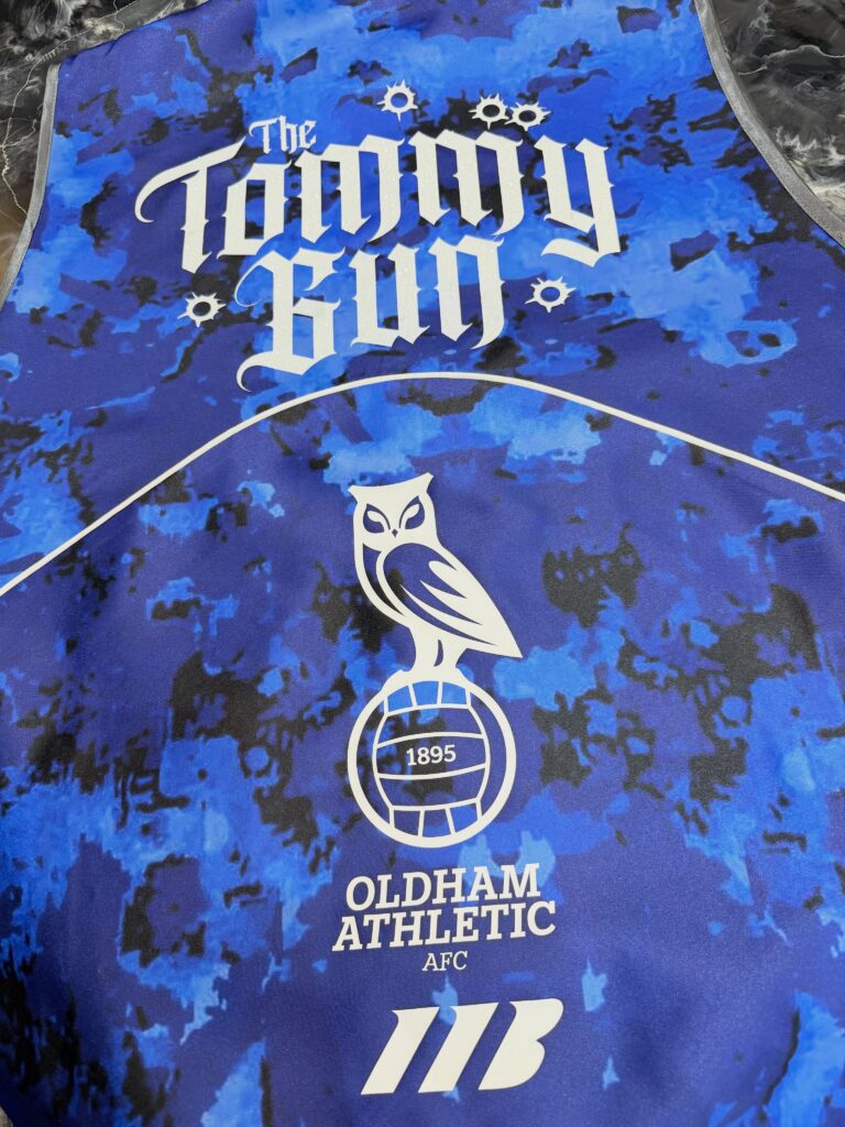 Tom Rafferty Custom Boxing Kit made by Suzi Wong