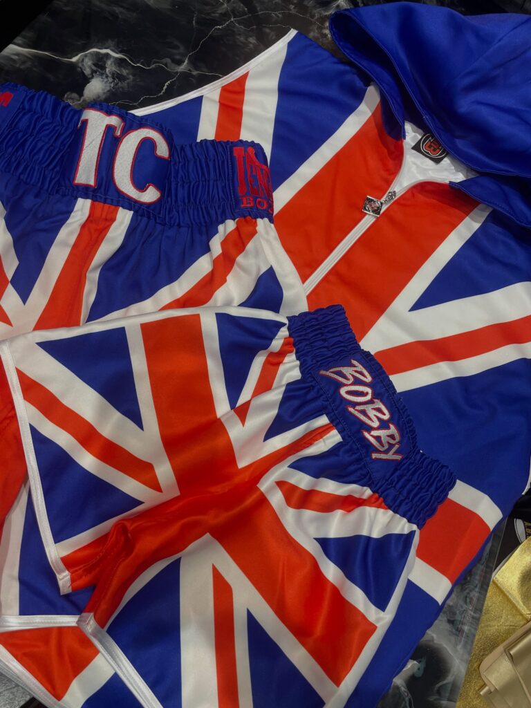 Jack Cullen Custom Boxing Kit made by Suzi Wong