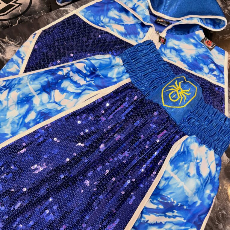 Ibraheem Sulaimaan Custom Boxing Kit made by Suzi Wong