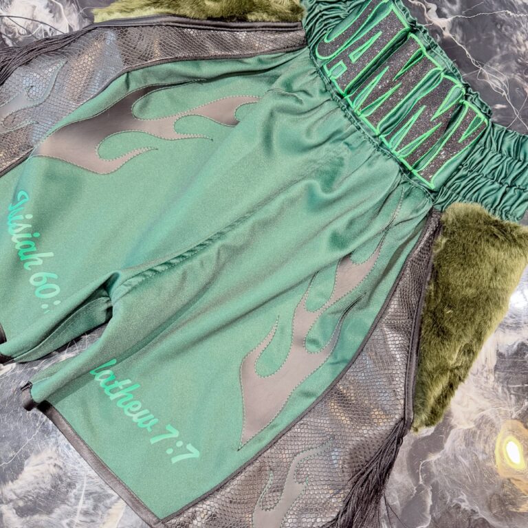 Eithan James Custom Boxing Kit made by Suzi Wong