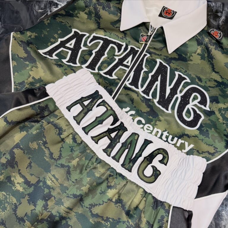 Leo Atang Custom Boxing Kit made by Suzi Wong