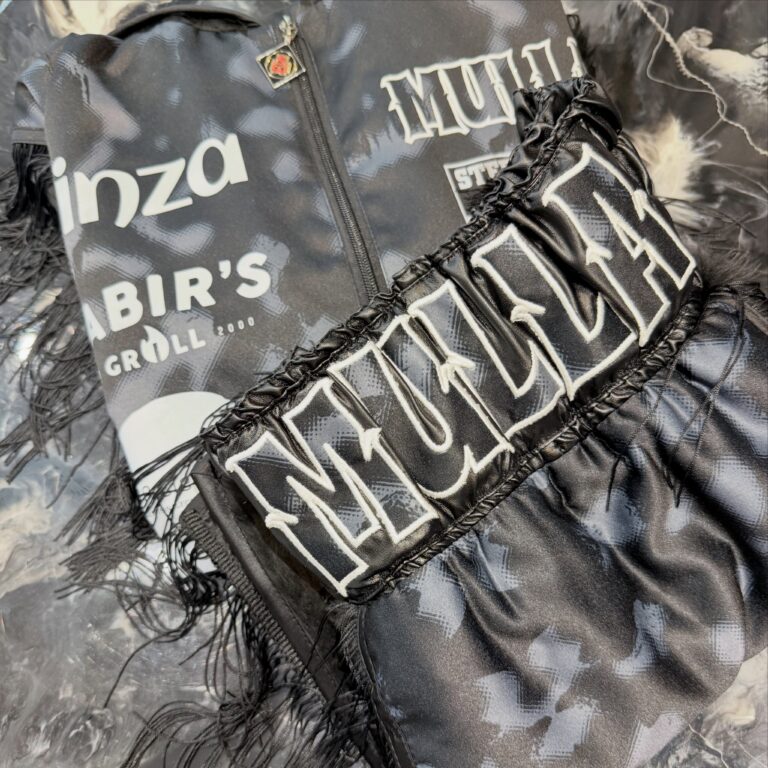 Chris Mulla Custom Boxing Kit made by Suzi Wong