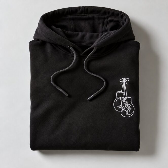 embroidered-glove-hoody-black-white-glove-folded Embroidered Glove Hoody Black